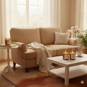 100% Natural Soy Wax White Sage and Lavender Candle